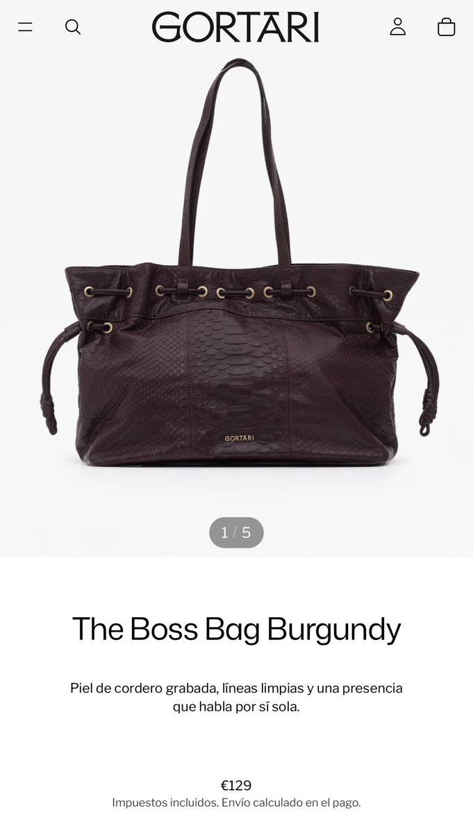 elojoquetodolv's tweet photo. 👁️Esta chica cuenta que ha comprado el bolso de la marca de la influencer Elena Gortari y lo que le ha llegado es un absoluto cuadro.

La chica del vídeo tiene toda la razón y merece un reembolso… pero, de verdad, nenas, llegados a este punto.. BIG 2026… you should know better than comprar cualquier mierda que saquen este tipo de influs. Porque cada día aparece un post viral diferente sobre esto.