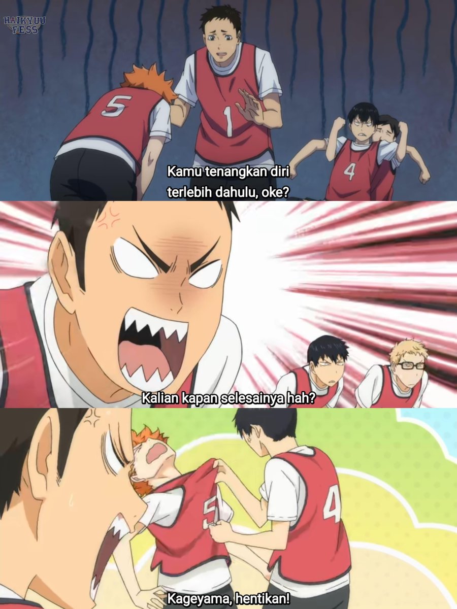 HAIKYUUFESS's tweet photo. *hq daichi tuh sibuk banget ya 😂 https://t.co/gdZdnKQbE0