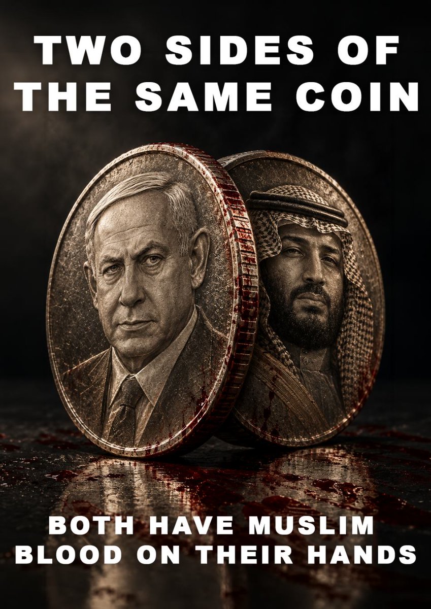 InsideAfricaX's tweet photo. There is no difference between MBS and Netanyahu, both have muslim blood on their hands. They are two sides of the same coin. Both are parasites of the Middle East feeding of the missery of the common person. Now they will pay the price for the missery they brought to the region. https://t.co/ccPgapxaSe