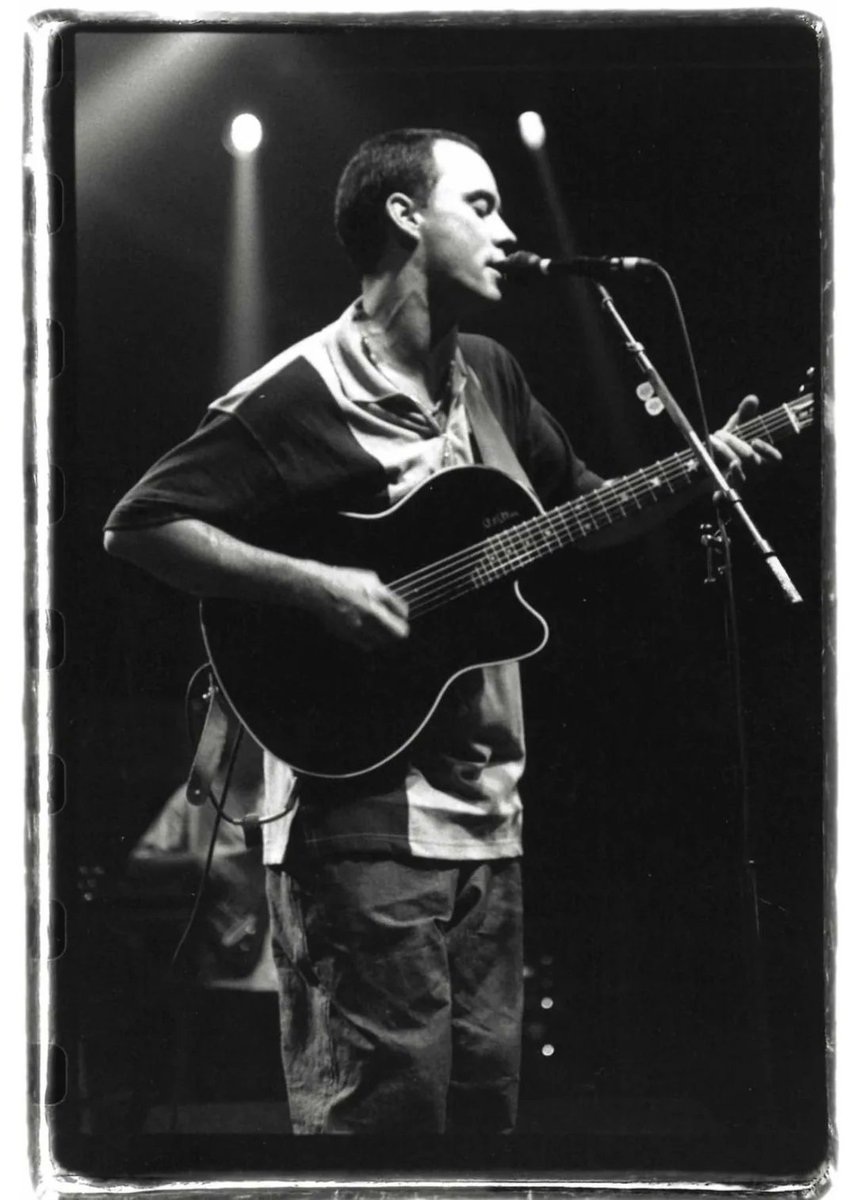 davematthewsbnd's tweet photo. On this day in 1993, DMB played its first show at Colorado’s Red Rocks Amphitheatre, opening for The Tragically Hip and The Samples. #DMBHistory https://t.co/zKFOHlOBUg