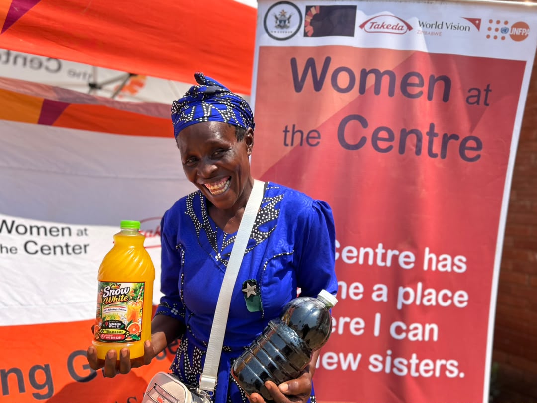 WorldVisionZim's tweet photo. 2/2. The women are exhibiting a range of products they have produced through the project, demonstrating how skills development and economic empowerment can create opportunities for vulnerable women, girls &amp; survivors of GBV. https://t.co/te99z2fbgH