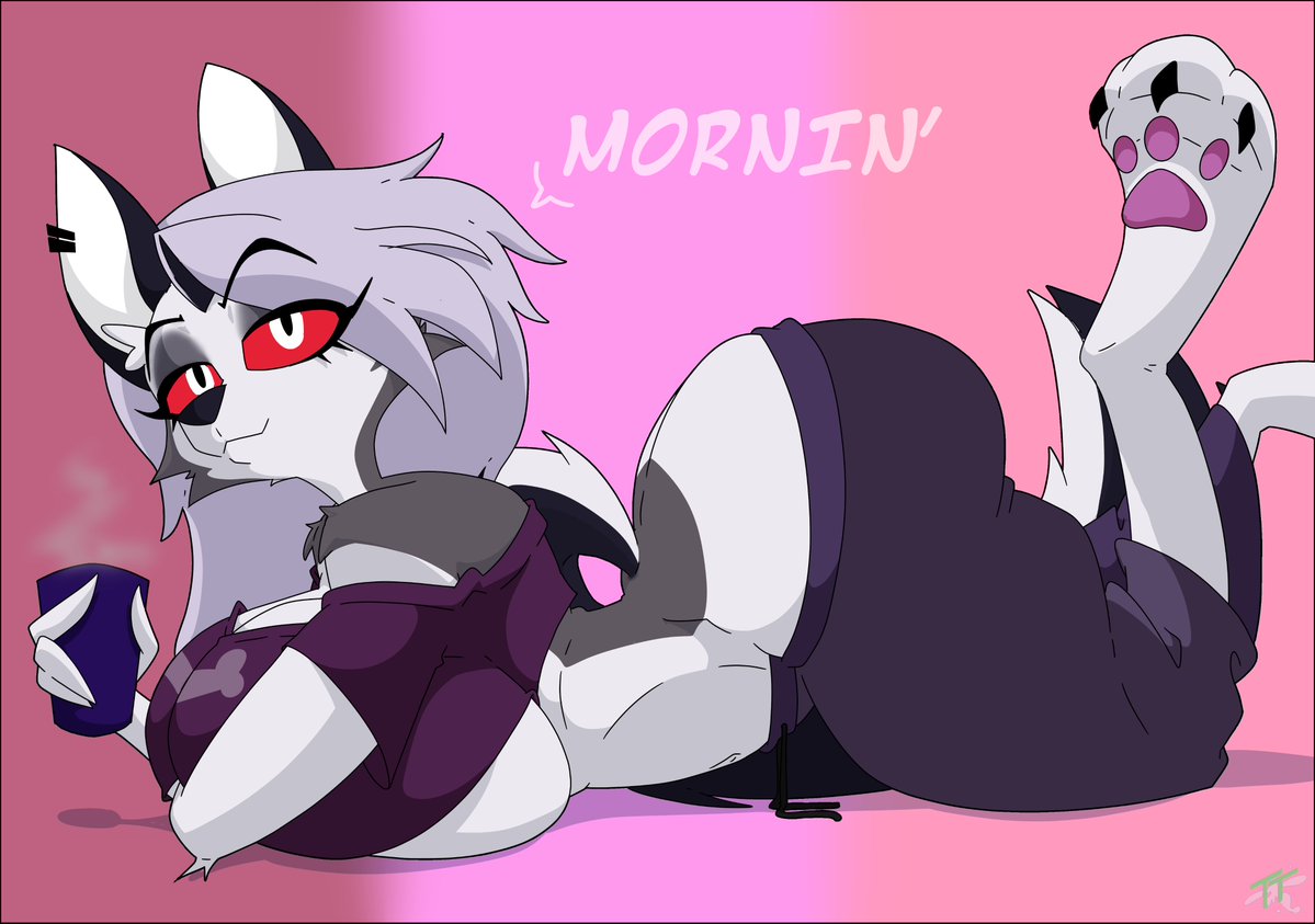 ToughTippytips's tweet photo. Pajama Loona in the morning.

#HelluvaBoss‌ #HelluvaBoss‌fanart #loona #furry #furryart #lewd #rule34 #nsfw https://t.co/Txbp3n2N2R