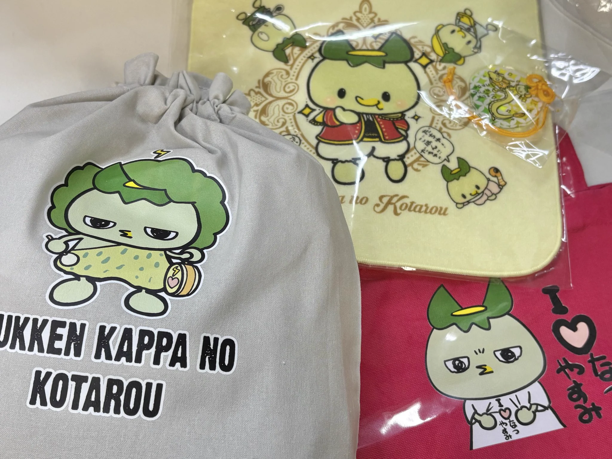 【超貴重】カッパのコタロウ　グッズ３点セット じゅっけんカッパのコタロウ【公式なのに1回ロック
