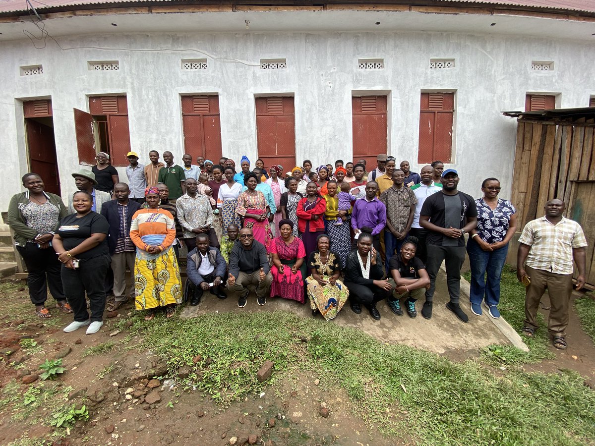 ECOTRUST_Ug's tweet photo. Mwebale Joshua of Rwenzori Slopes Trust shared the cooperative’s five-year vision. How the carbon fund brought farmers together, expanded tree planting and enabled investments in coffee and honey, creating alternatives to cutting trees prematurely. https://t.co/x2H4VdHmLh