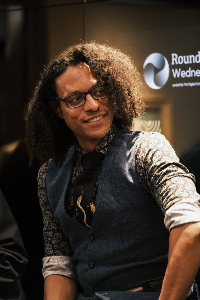 jbwb2020's tweet photo. An epic evening, at #RoundtableWednesdays, where #JamesBowater and I launched, not only @veldris_io, but also our primary product, #Midgard. Keep an eye out for the product deck and demo, coming out later today! https://t.co/iwf8wEJ3nH