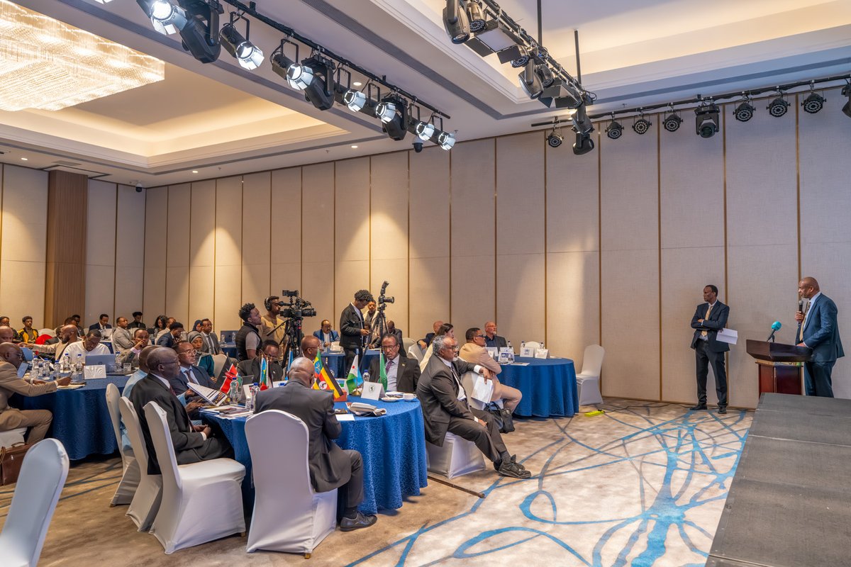 UNICEFAfrica's tweet photo. “We cannot say we didn’t know.”

At the IGAD High-Level Forum on El Nino Preparedness, UNICEF Representative in Ethiopia @AbouKampo delivered a clear message: early warning must lead to early financing &amp; early action before crisis strikes.

The time to act is now. #ForEveryChild https://t.co/cEDNEoRubH