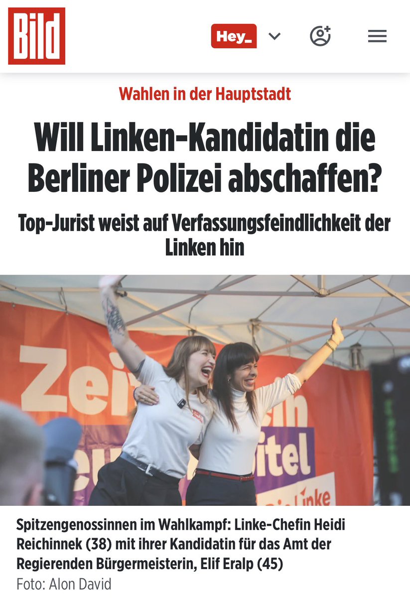 Bundeskanz50246's tweet photo. Aus dem Wahlprogramm der Linken in Berlin:

„Die immer weitere, teure Aufrüstung der Polizei wollen wir stoppen und die Mittel umverteilen.“

„Die polizeiliche Arbeit muss, wo immer dies möglich ist, durch Soziale Arbeit ersetzt oder zumindest ergänzt werden.“

„Das Vermummungsverbot wollen wir vollständig streichen. Wir setzen uns vehement gegen die staatliche Praktik des Racial Profiling ein.“

“Die Linke ist dafür, den Berliner Verfassungsschutz als Geheimdienst aufzulösen.“

„Wir stellen uns entschieden gegen die neueste Reform des Allgemeinen Sicherheits- und Ordnungsgesetzes
(bedeutet: Videoüberwachung an bekannten Kriminalitätsschwerpunkten wie Alexanderplatz, Görlitzer Park oder Kottbusser Tor könnte wegfallen. Auch die verlängerte Speicherdauer von BVG-Videoaufnahmen stünde zur Disposition)“

Aber Hauptsache es gibt Politiker, die jetzt schon vom Bundeszwang in Sachsen-Anhalt sprechen. Vielleicht sollten die lieber mal einen Blick auf Berlin werfen.
