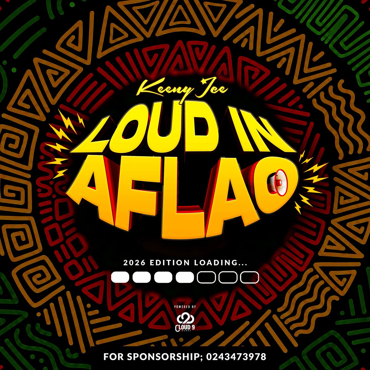 KeenyIce's tweet photo. This NOVEMBER‼️
It’s coming, bigger and better!!!
LOUD IN AFLAO 2026! 
Let the euphoria begin!!!

#LoudInAflao2026 #LIA26 https://t.co/Zk4pDXYGim