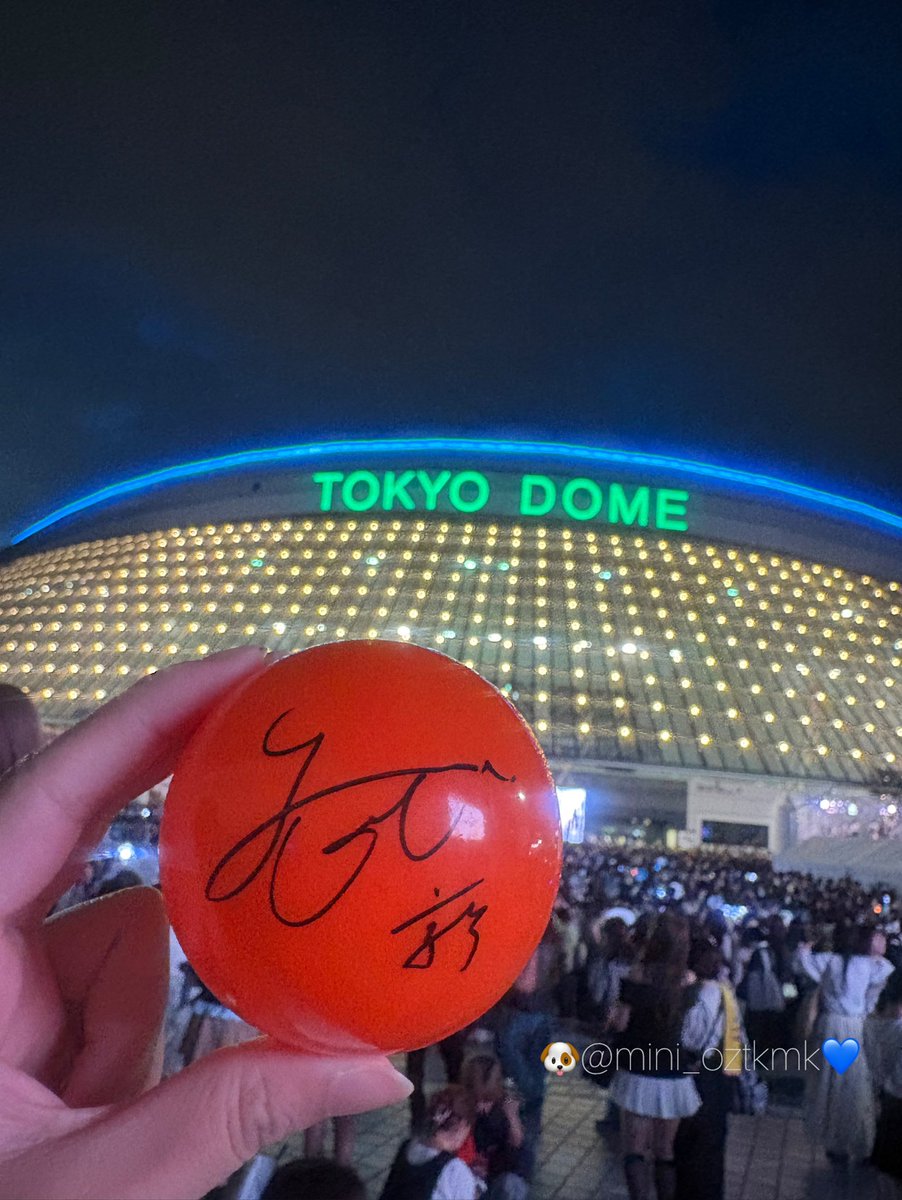 mini_oztkmk14's tweet photo. ここ二日間でよりini大好きになった!
京ちゃんサインボールありがとう🫶
#CITY_OF_LIGHTS https://t.co/gSIXjgfEe2