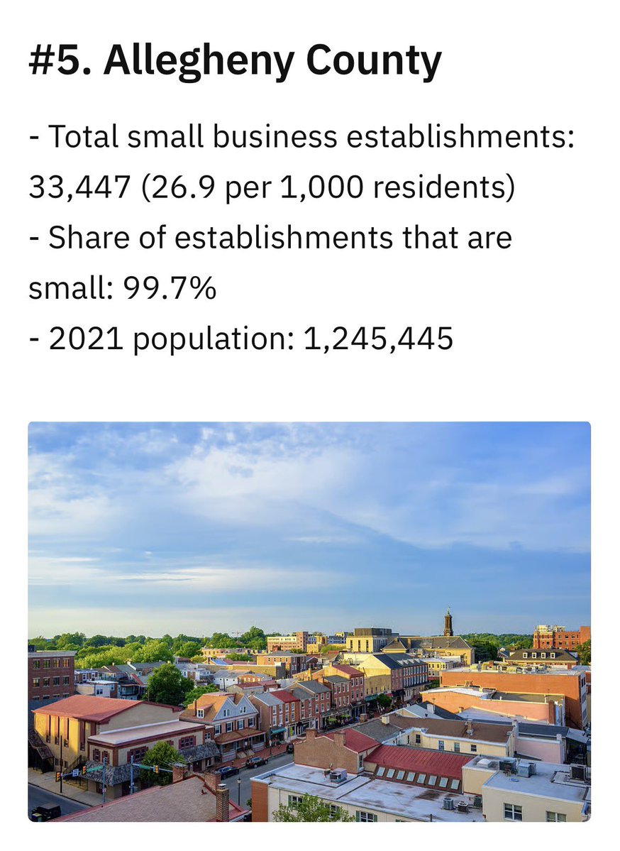 ZitoSalena's tweet photo. 99% of Allegheny County businesses are considered small businesses. A full 99%. 

Even reducing a paid leave mandate from 18 weeks to 12 weeks only shortens the timeline it does not eliminate the structural and operational threat for a small business.

12 weeks is an operational eternity that severely disrupts things like cash flow, service delivery, and team morale it also can cost a small business when you factor in the absent worker's pay and the cost of coverage. 

A lot of small businesses operate on very slim margins & this can wipe out an entire quarter’s profit.

How do I know that? I asked them.
How any county council member or @Innamo thinks this is good leadership or governing is laughable.