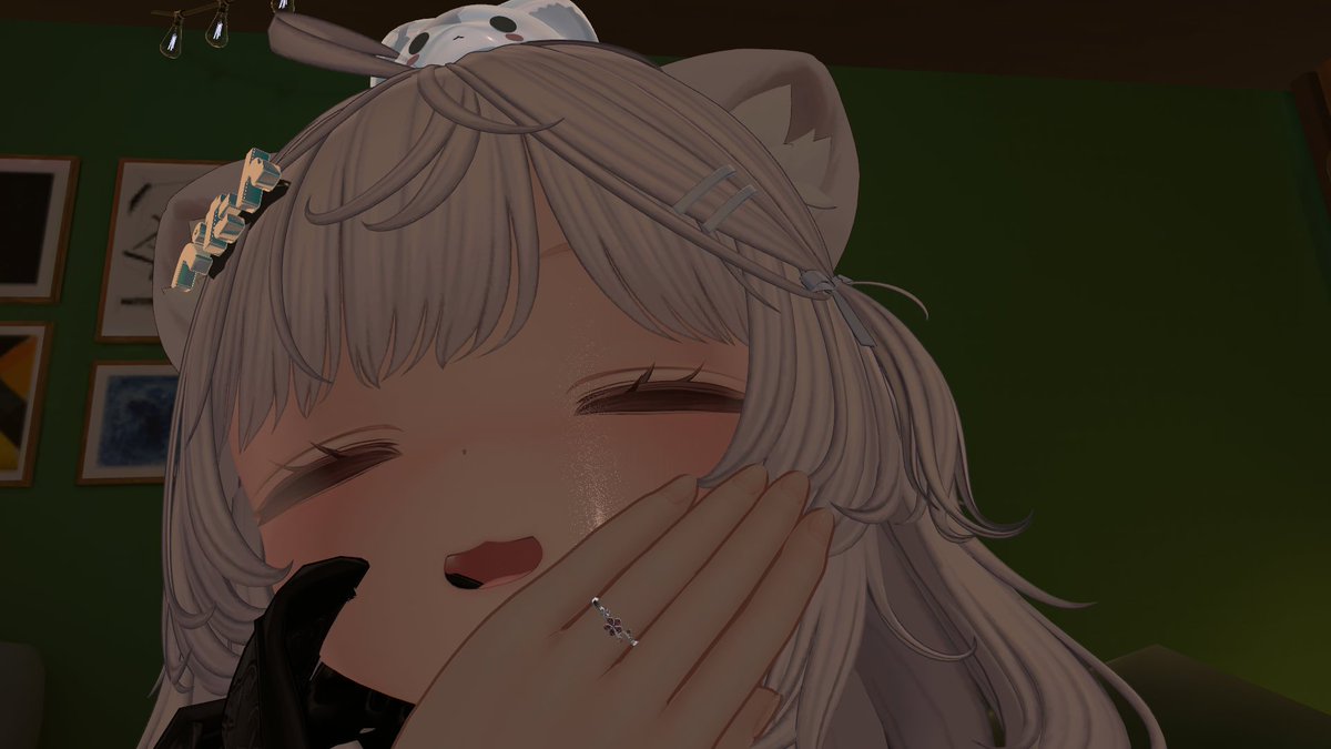 4wRUn429vocoZNr's tweet photo. 今日もお砂糖さんは可愛かった(*´ω`*)
 #VRchat https://t.co/Z0uBbVbVNR