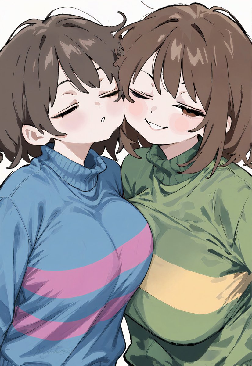 marichama_AI's tweet photo. キャラ＆フリスク
1/7 https://t.co/yxRSPebDR6