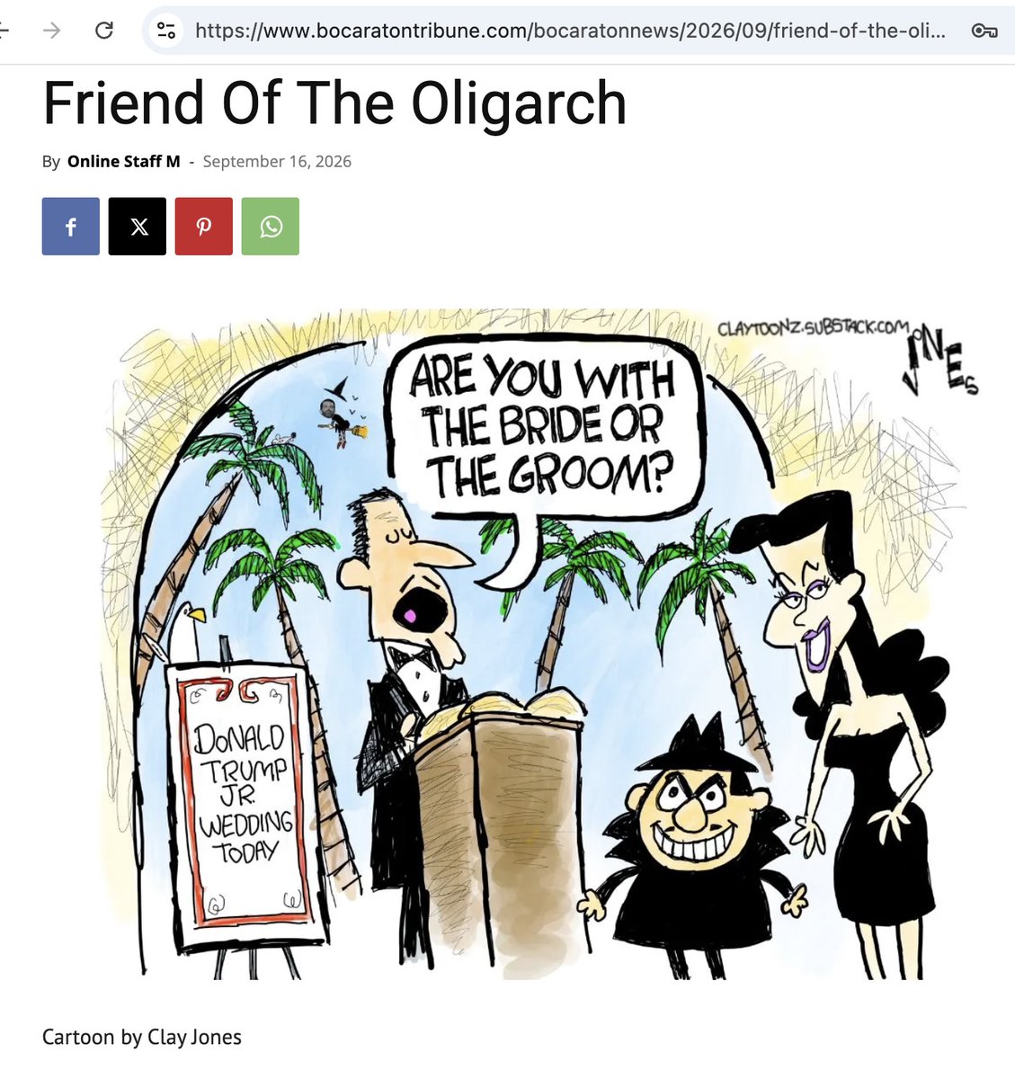 claytoonz's tweet photo. In the @bocatribune https://t.co/19InwaAMSX https://t.co/KMmnkI3yzQ