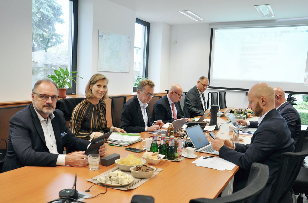 ENTSOG's tweet photo. 👋 Summer is over and it is time to get moving again! @ENTSOG’s Board gathered in Bratislava to launch a new season of activities, collaboration, and important deliverables.

🤝A sincere thank you to @Eustream for hosting this September meeting and to our new Board Member, Rastislav Ňukovič, for welcoming colleagues from across Europe.

🌍Meeting in Slovakia also offered a reminder of the important role that Central and Eastern Europe plays within the European #gas #network. The region has been at the centre of Europe's changing gas flows in recent years, demonstrating how #crossborder interconnections, #market integration and regional #cooperation contributes to #securityofsupply and system #resilience.

👉Discover ENTSOG’s upcoming activities and priorities through the draft Annual Work Programme (#AWP) 2027:  https://t.co/smgGoSUxuH