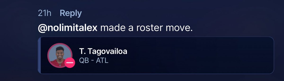 FantasyGoonsFFL's tweet photo. The following last claims and moves were processed over the past two days… 👀 https://t.co/ExWtSpxyTV