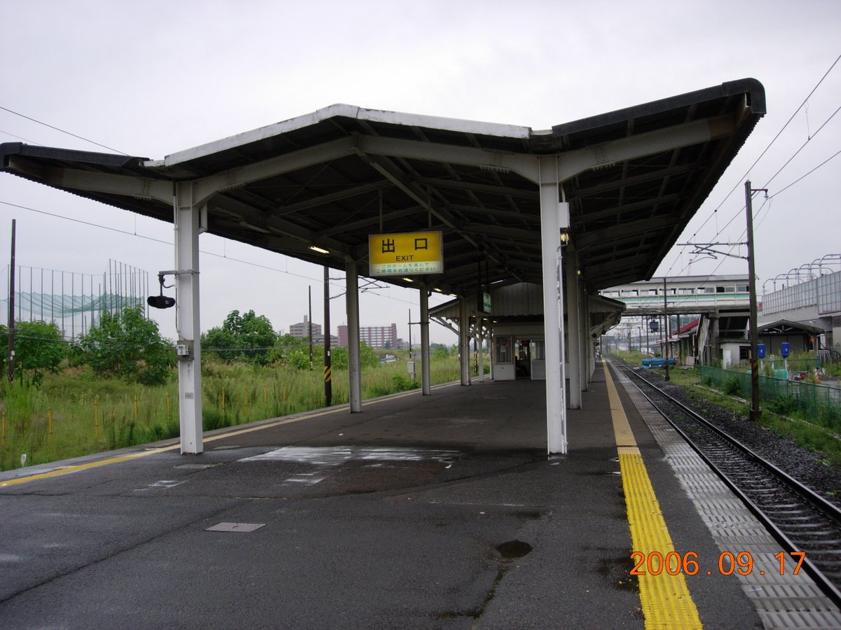Datesaki_CT's tweet photo. 長町駅の旧駅舎・地上ホームが役目を終えてから、今日で20年となりました。

撮影日：2006/09/17 https://t.co/Xb3XBikLEi