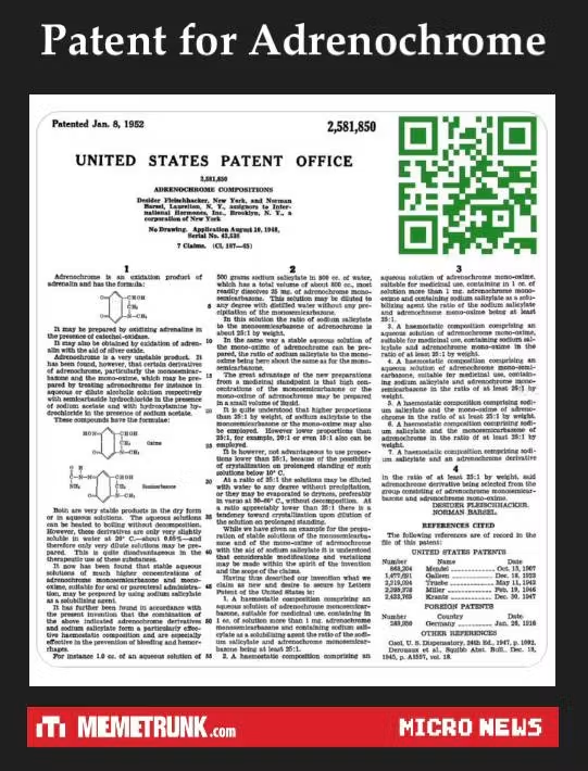 PhilomenaGrady's tweet photo. How many millions of children have been tortured and  murdered since Adrenochrome was Patented in January 8, 1952 ?

Never forget why we started
It always was, and still is about the children

Crimes Against Our Children

Military is the only way ⚔️
No Deals !

💞🌹🕊🌍💫 https://t.co/5EZByiJ2a6