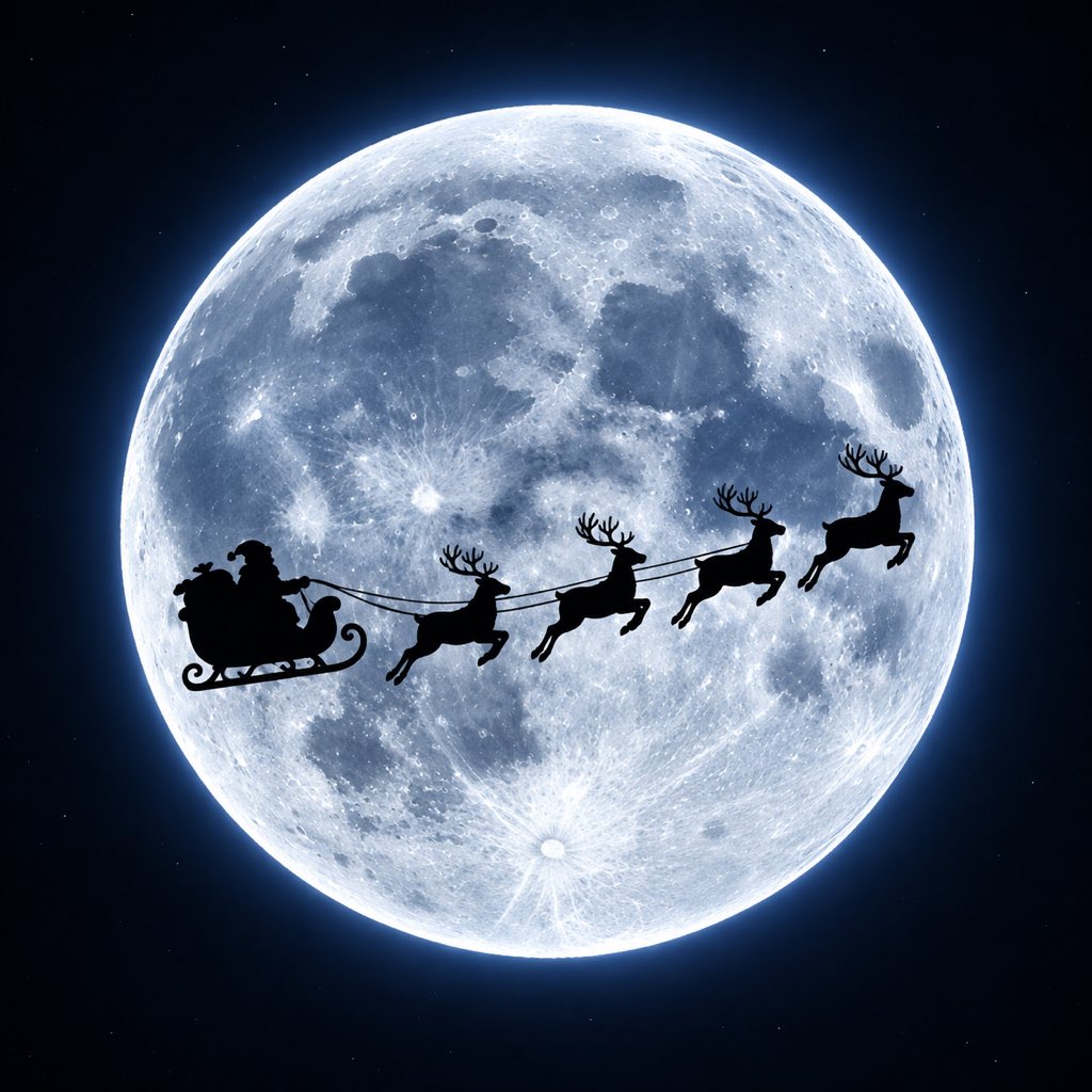 Sakuraackx's tweet photo. 🎅🌕 SANTA MOON IS COMING TO TOWN.

The sleigh is loaded, the moon is shining, and we’re heading straight to the moon. 🚀🌕

CA: GsN18GJ2zWoMh32QENu3rwH3iPYzF3SmJxaAnaAopump

🎄🎅 $SANTA MOON — watch this space. 👀🔥

#SantaMoon #Solana #MemeCoin https://t.co/tXI8TlXxVh