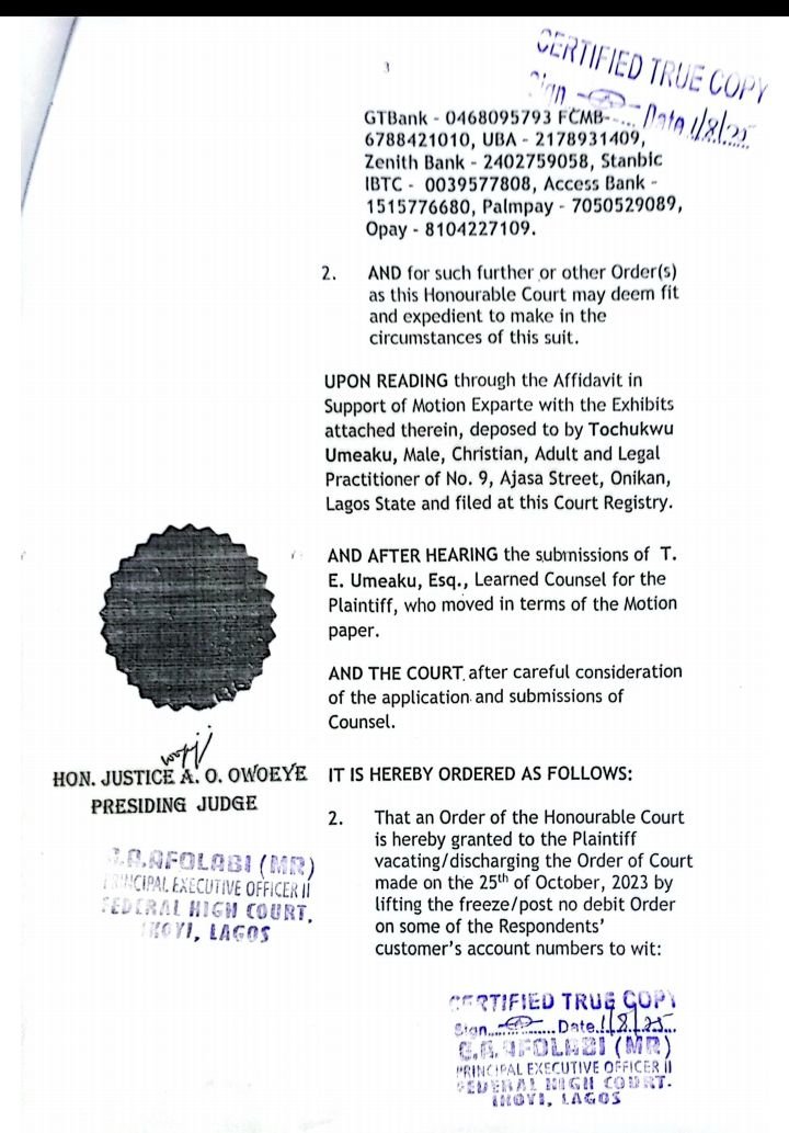 EmmanuelEmmal's tweet photo. 1/🧵 @OPay_NG how long can a ₦3K transaction destroy my access to banking?

For almost 4YRS, a restriction originating from OPay has followed me through my BVN and banking relationships.

@cenbank @fccpcnigeria @SERAPNigeria @lawyersalertng https://t.co/WmRKWXQ1gR