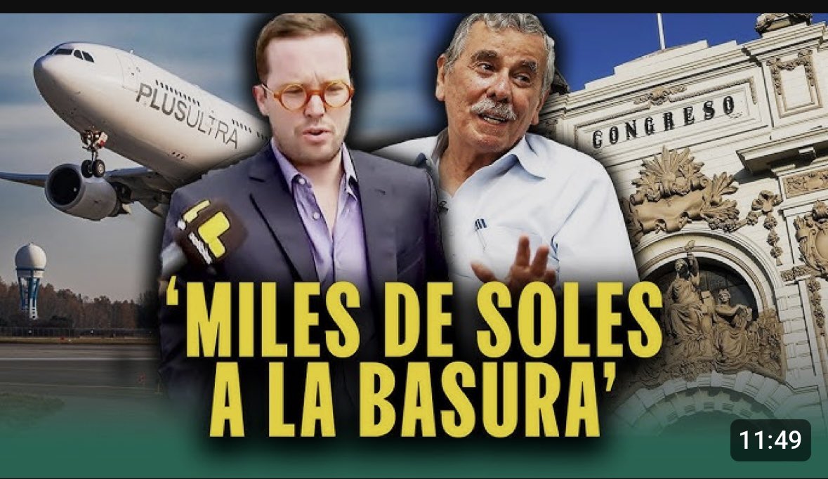 TrujiYo's tweet photo. #Exclusivo: Borrón y cuenta nueva: Gestión Rospigliosi limpió deudas de 6 parlamentarios que debían reembolsar dinero por vuelos aéreos internacionales.

Excongresistas hicieron comprar pasajes que no utilizaron. Se les solicitó reembolso. Mesa Directiva condonó: 👇

El informe: https://t.co/dqtKmqHFEs