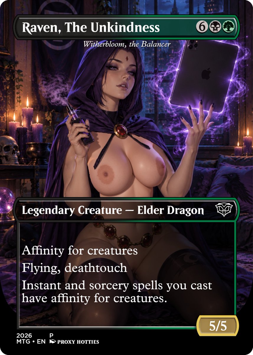 proxyhotties's tweet photo. Shop https://t.co/5ShYeoxOdB for exclusive adult cards from the latest and classic MTG releases! Now even cheaper than our Etsy shop without Etsy fees! Save 80 percent off of shipping fees compared to our Etsy storefront! 
#mtg #realityfracture #proxy #anime #nsfwㅤㅤ https://t.co/maDOv9S59t