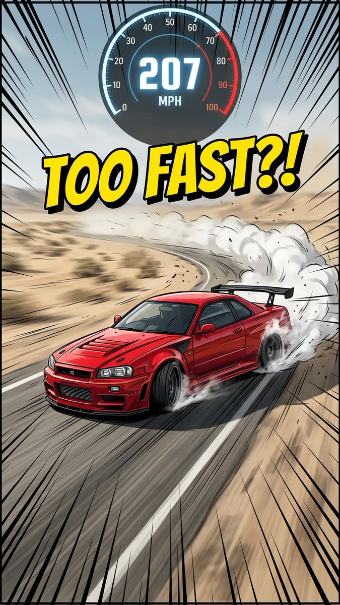 VIRTUALDRIV3R's tweet photo. Red Nissan GT-R Top Speed Run Ends in a Massive Crash! Watch on Youtube: https://t.co/jUHxRw6AWq 
Watch the Red Nissan GT-R push to top speed on the highway before a dramatic crash changes everything in this #beamngdrive short.
 #nissangtrr #highspeedcrash #virtualdriv3r https://t.co/Oqa3qFsggb