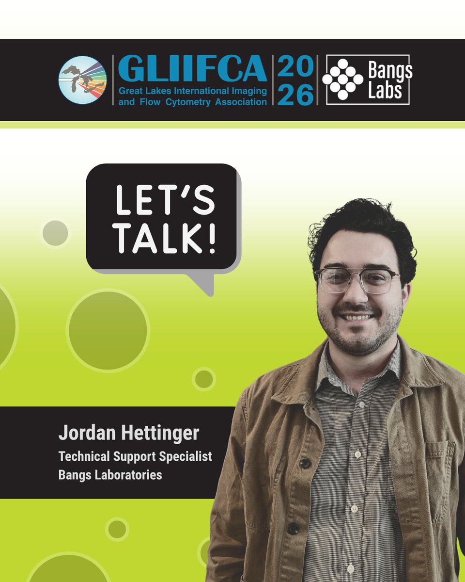 ParticleDoc's tweet photo. Excited for GLIIFCA in Detroit! Stop by the Bangs Laboratories booth to chat with our Technical Support Specialist, Jordan Hettinger, and see a live demonstration of QuickCal® in action.
 
📍 Wayne State University McGregor Memorial Conference Center, Detroit, Michigan
📆 September 17-19, 2026
🔗 https://t.co/akj813UZP8