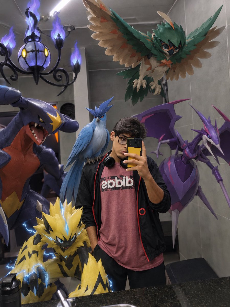 Naganaganadel's tweet photo. Essa é a dream team do ADM do naganadel, e a de vocês??

( Idéia de girico tirar o garchomp da pokebola dentro do banheiro! Ele se apaixonou pelo próprio reflexo e quase fez um terremoto ) https://t.co/igOlWdKwCZ