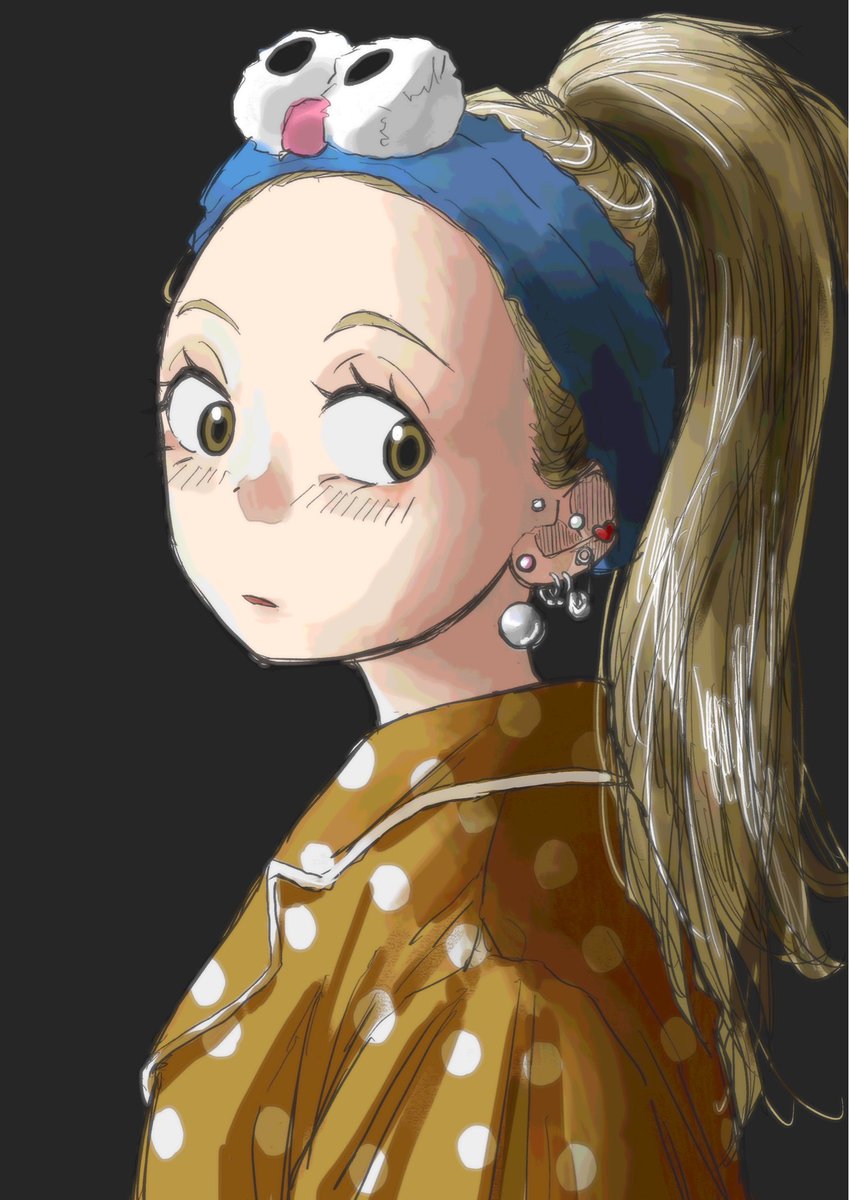alclskii__'s tweet photo. 派手なピアスのねえさん https://t.co/8UuzmWo7Ug