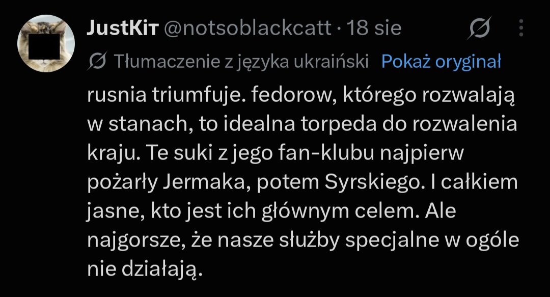 MarkusDi75's tweet photo. @notsoblackcatt @nexta_tv Uwaga na takich protosyjskich sługusów jermaka którzy chca zrobić wrogów z PL i UA https://t.co/EJPIYqqCrm