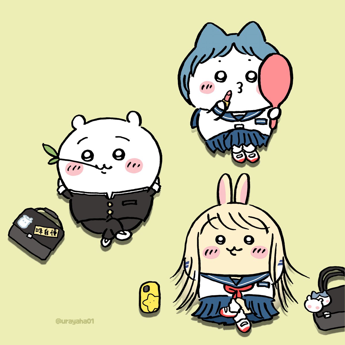 urayaha01's tweet photo. アオハル
#ちいかわファンアートㅤ https://t.co/8c9AxT0WxM