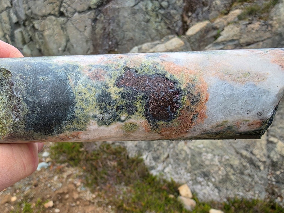 InvestorNews's tweet photo. Oreterra Wraps up Phase 1 Drilling at Trek South with Visible Copper Minerals and Broad Intercepts of Porphyry-Style Alteration Above Postulated Intrusion; Planning for 2027 Phase 2 Underway, Assays Pending https://t.co/kv3np6kZKk cc: @InvestorNews

#Copper #CriticalMinerals #Gold @OreterraMetals $OTMC.V $OTMCF