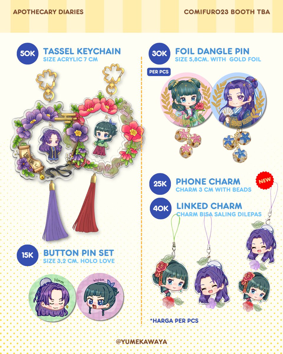 yumekawa_ya's tweet photo. [likes and RTs appreciated]
Comifuro23 Pre-order Batch 1 is open! 

🎁 GIVEAWAY for 2 winners! 

🗓️ PO Period: 17-30 Sept
🪧 Booth TBA (both days) 
📦 Pick-up (mail order batch 2)

🔗 PO link on reply

[1/5]
#comifuro23 #comifuro23catalogue https://t.co/VCzqEiuRqh