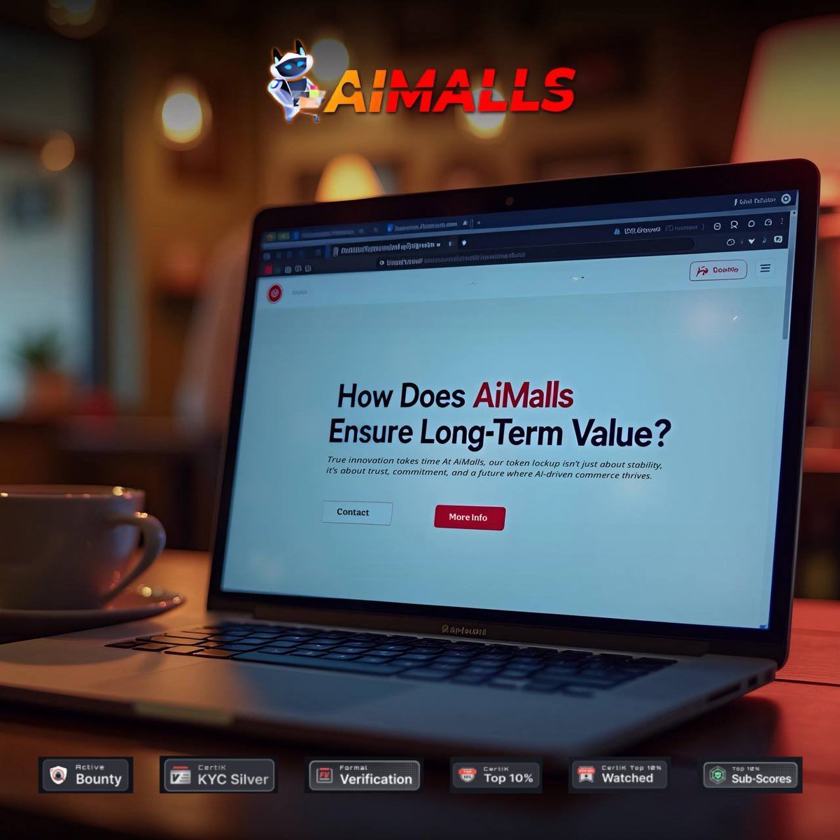 ai_malls's tweet photo. 🔥How Does #AiMalls Ensure Long-Term Value?

🚀True innovation takes time!🔒At AiMalls, our token lockup isn’t just about stability, it’s about trust, commitment, and a future where AI-driven commerce thrives. 

💡Long-term vision creates lasting value. 

#AiMalls #AIT #Value #FutureOfEcommerce #LongtermValue #Ecommerce #Lockups #Blockchain #keepGrowing #Innovation 
#StoreApp $AIT✨