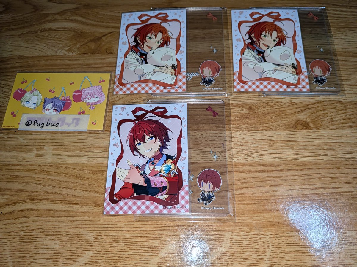 8ugbuc's tweet photo. あんスタ 交換 ぱしゃっつ 缶バッジ 10周年 Mar Apr May ミニブロマイド&amp;硬質カードケース ラブレッツ クリアカードコレクション4

譲→渉 桃李 北斗 スバル 千秋 鉄虎 忍
翠 藍良 巽 茨 ひなた ニキ みか 零 薫 光 なずな 颯馬 ジュイス 司 レオ 泉 凛月 夏目 ユメ ライカ

⬇️続く https://t.co/ekNZsIzFWa