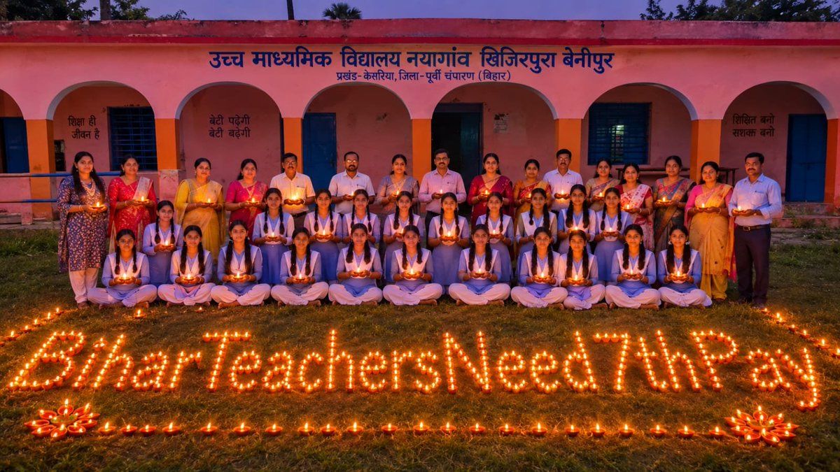 RecentlyUpdates's tweet photo. हम शिक्षकों का एक मांग, 7th Pay CPC वेतनमान 
#BiharTeacherNeed7thpay 
सभी लोग Status में शेयर करें👍 https://t.co/igjDJ71lFz