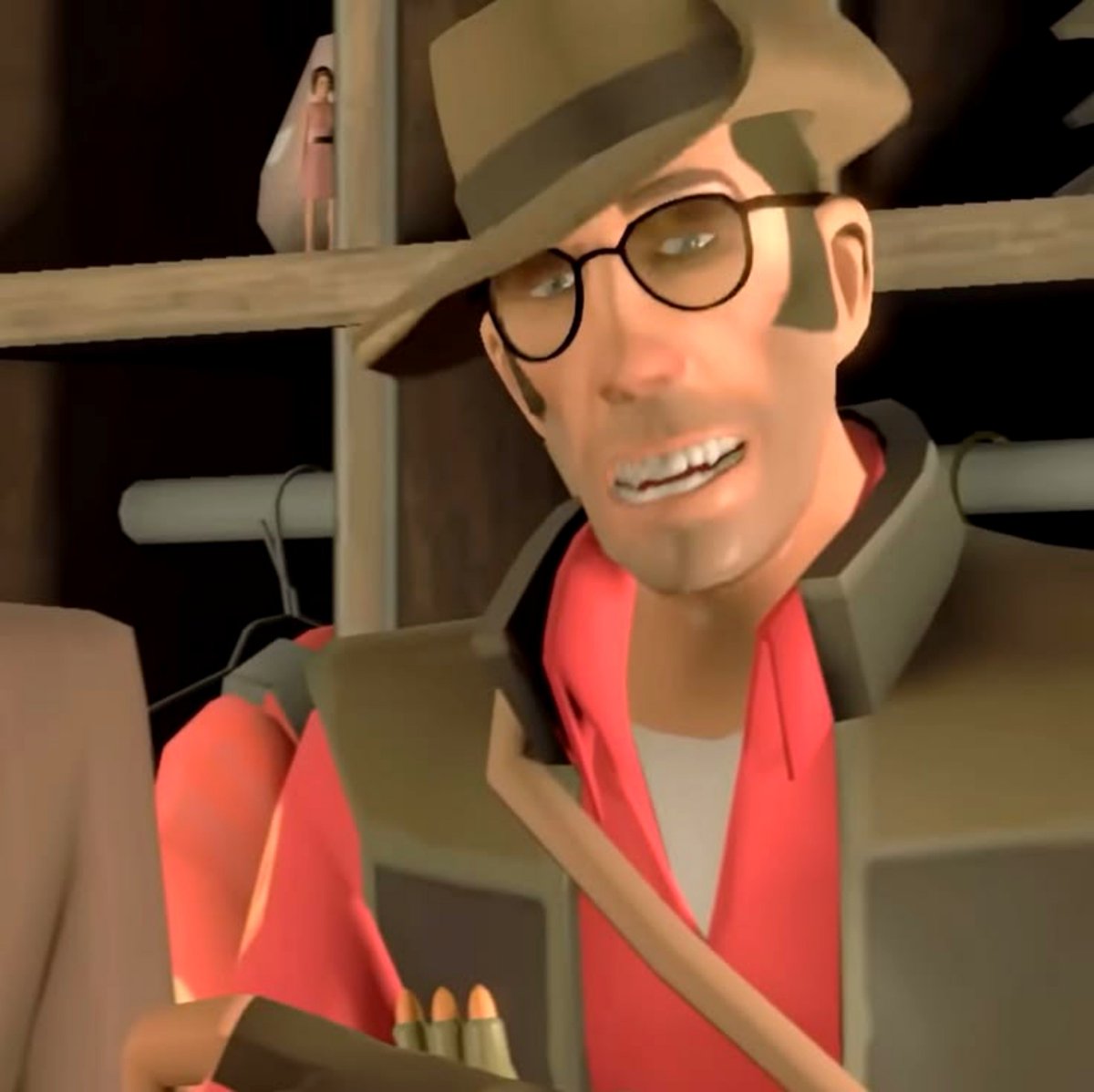 Sn1p3rTF2's tweet photo. Oh, there you are. Great to see ya smugly Scot'! https://t.co/5arypaFfnH