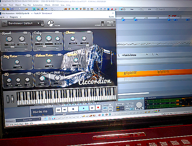 Mr_Schopeace's tweet photo. 【DTM】愛用のDAW“Samplitude”の中の使える音源 | MAGOBEi THE9th【まごきゅう】～音楽クリエイター
 https://t.co/oB9X48fJ7n #雨の歌 #オリジナル曲 #音楽制作 https://t.co/9ng2TNaMuT
