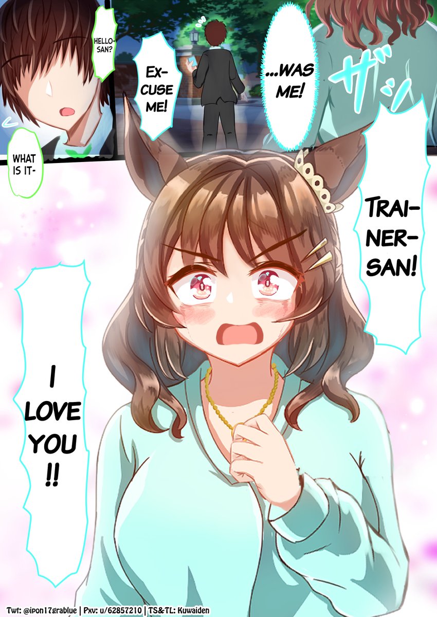 Kuwaiden's tweet photo. After the Grand Concert, Light Hello was... (Part 2) by @ipon17grablue 

That's our overworked, alcoholic, corporate girlboss queen!!

#ウマ娘 #Umamusume 
#ウマ娘英訳 #UmaTranslations https://t.co/Oir6f83as8