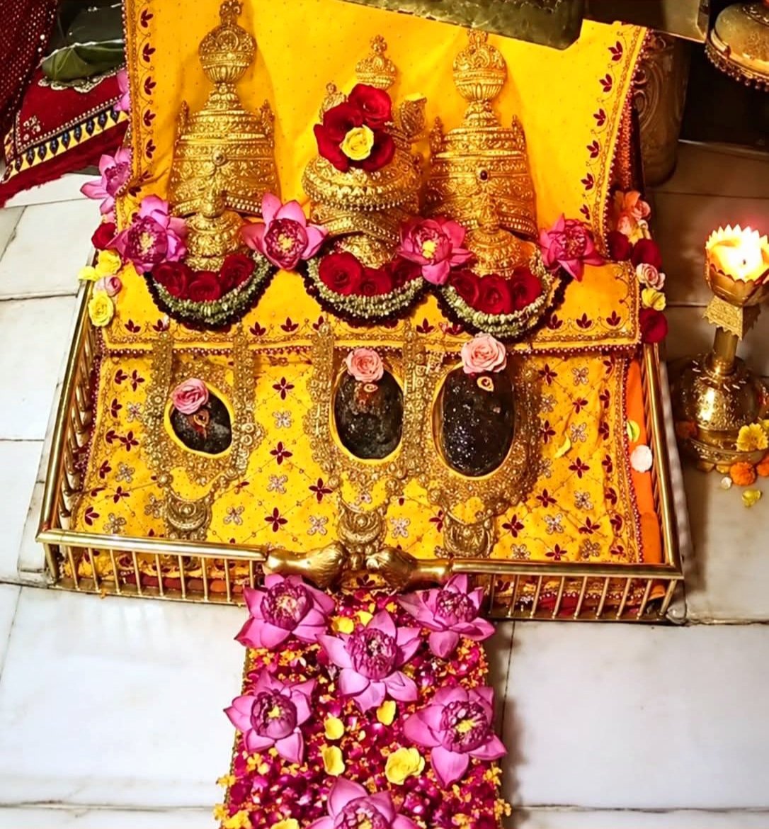 DeleshS's tweet photo. 🚩🔱ॐ ऐं ह्रीं क्लीं चामुण्डायै विच्चैः🔱🚩
#आज 17 _ 09 _ 2026 "त्रिकुटा #पर्वत" #से
अद्भुत #प्राकृतिक #पावन #दिव्य पिंडी स्वरूप #माँ #वैष्णों #जी के #सुंदर आलौकिक प्रात:काल के "श्रृंगार #आरतीदर्शन"
#KatraVaishnoDevi #jaimahakaal #maa
#maavaishnodevi #jaimaavaishnodevi https://t.co/pySY8ZBKdi
