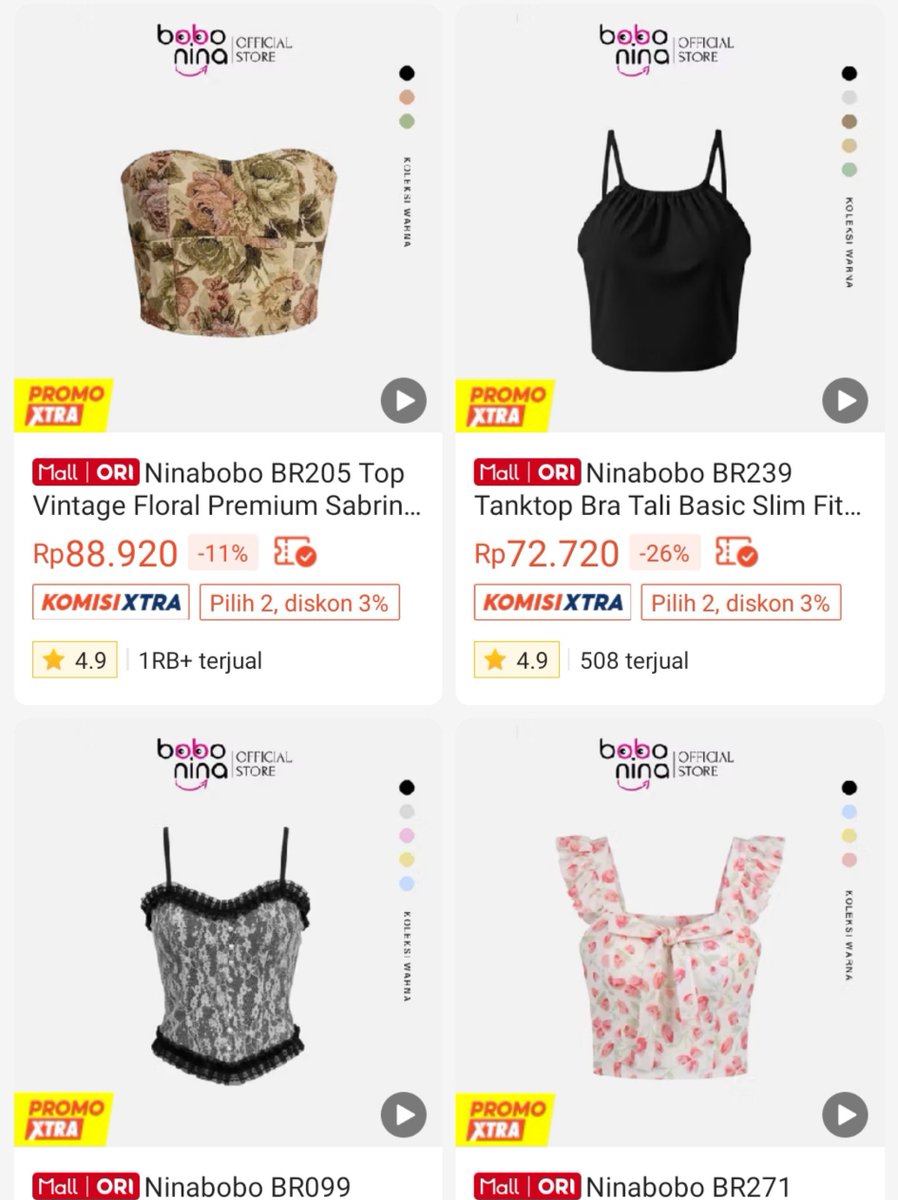 cutemaicoolmai's tweet photo. HELPP NEMU STORE TANKTOP CAKEP SEMUAA
🤏🏻🎀 start from 30rban aja pilihannya banyak https://t.co/KAbujABEgv