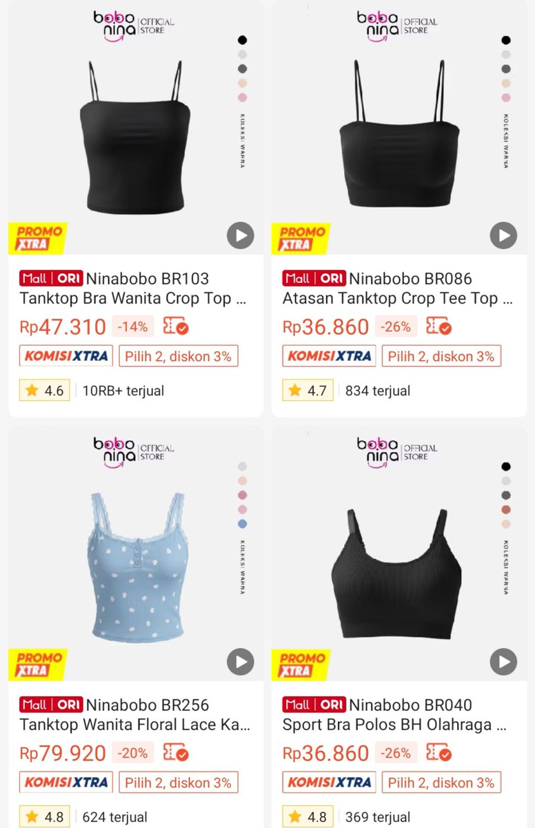 cutemaicoolmai's tweet photo. HELPP NEMU STORE TANKTOP CAKEP SEMUAA
🤏🏻🎀 start from 30rban aja pilihannya banyak https://t.co/KAbujABEgv