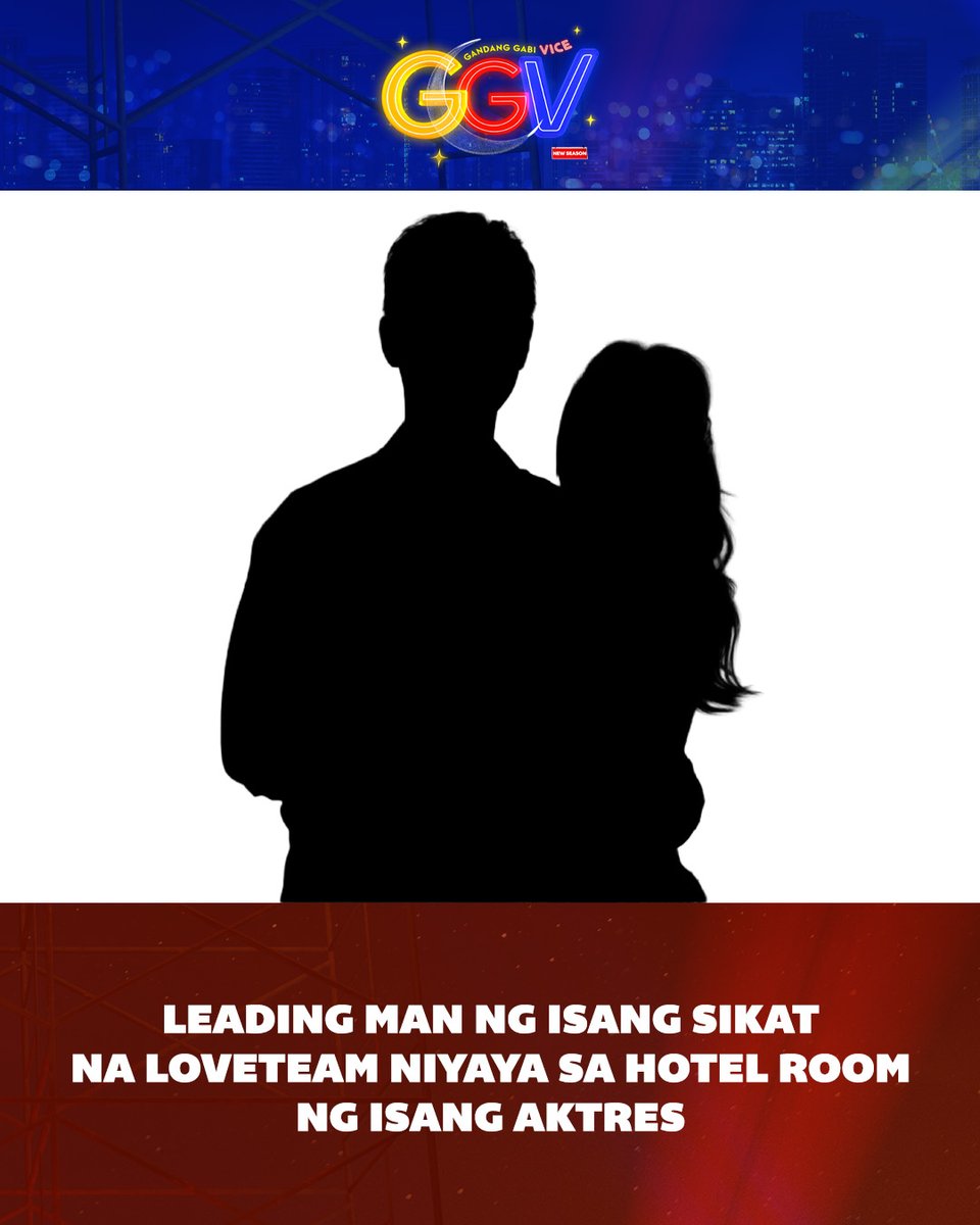 abscbnggv's tweet photo. #BLINDITEM: Leading man ng isang sikat na loveteam, niyaya sa hotel room ng isang aktres. 🫦

Lagowtch! Bukingan na sa September 20 sa #GandangGabiVice!

#GGV #ViceGanda
#GGVonGMA #iWantGGV https://t.co/S4biN4kHRo