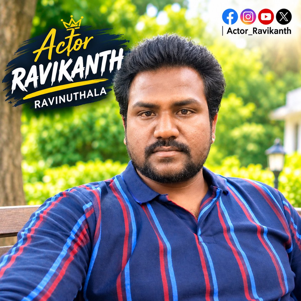 ActorRavikanth's tweet photo. From Stage actor , Film actor to Junior Jagan -  my journey 

#JuniorJagan
#RavikanthRavinuthala
#tollywoodactor 
#TeluguCinema
#indianactor 
`#TrendingTelugu #ViralTelugu #Tollywood #CharacterArtist #StruggleToSuccess` https://t.co/Y5wQ4MEfqm