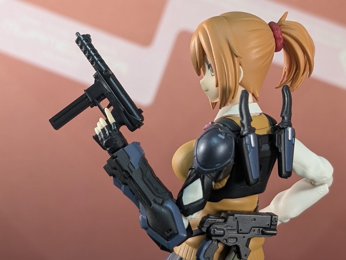 M4A3105's tweet photo. 『ストックレス』(無托, Stock-less)
#深夜の小武器庫部
#リトルアーモリー
#LittleArmory
#figma https://t.co/UJoLQT8gC2