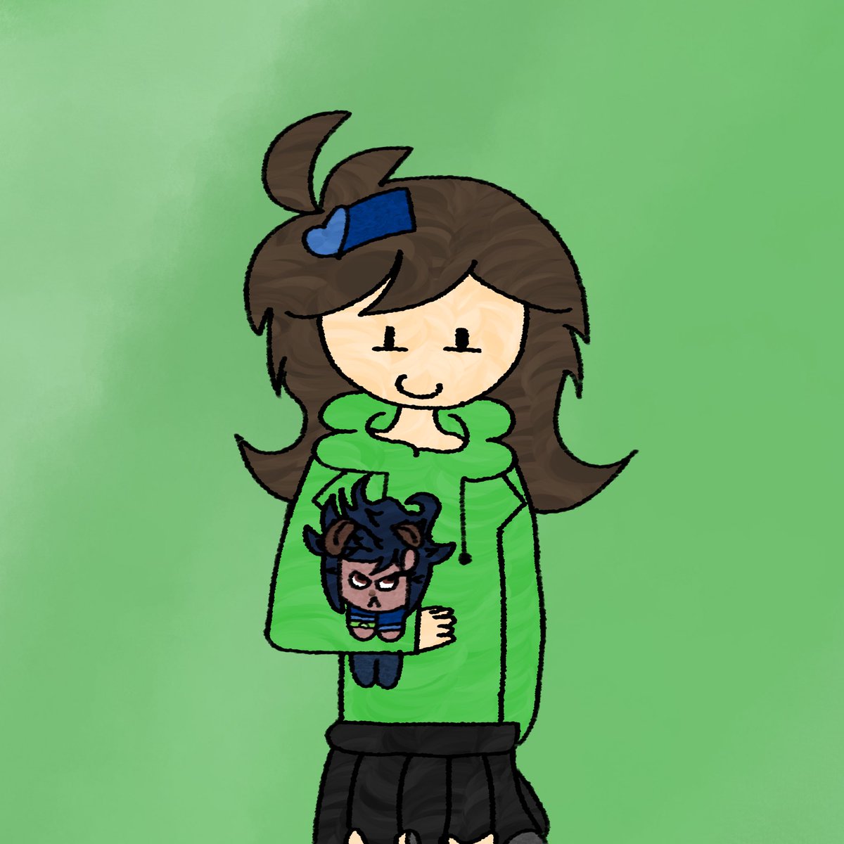 AmbowPosting's tweet photo. Bonus art: PUT ME DOWNNNN 💙 #AmbowTWT https://t.co/4Y1lNGUjBo