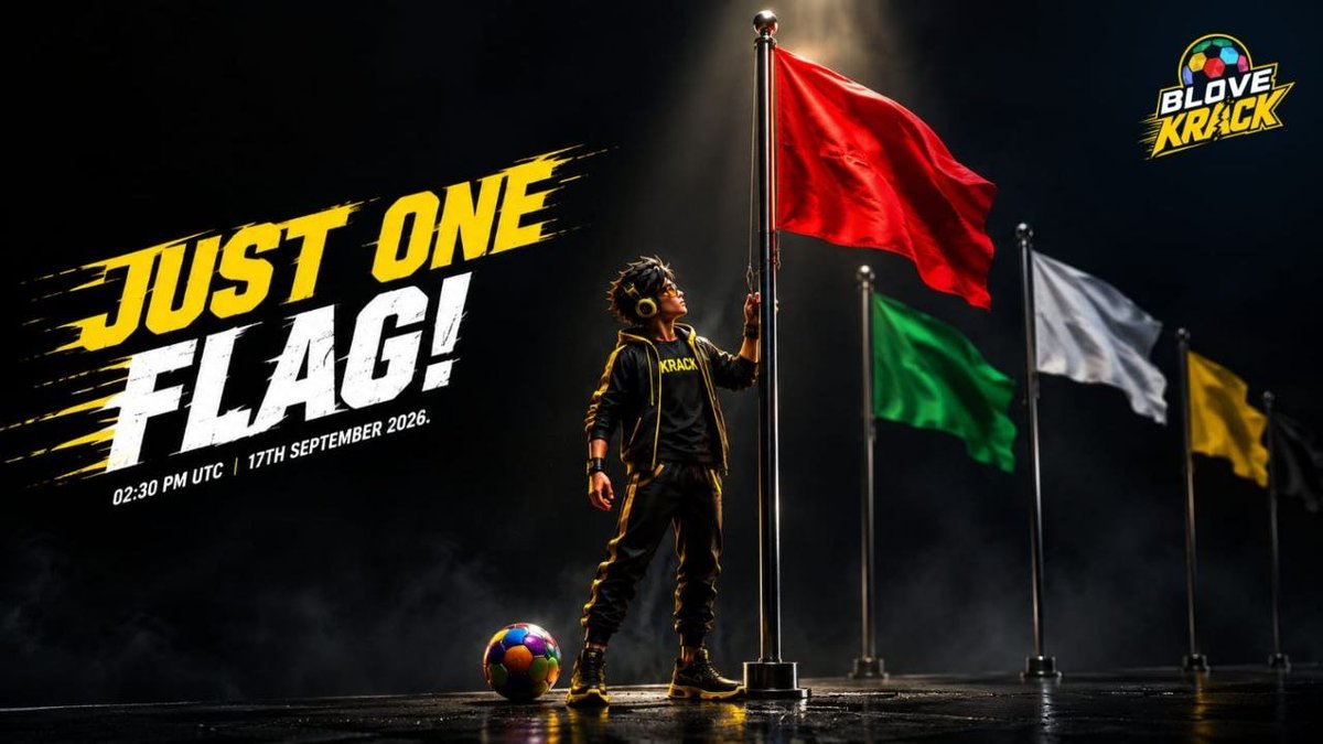 suneelmeena2006's tweet photo. ONLY 1 FLAG 🏳️🚩🏴🏁

One flag. One signal. One direction.

🎙️ Host: Mr. Omar Khan (OK)
📌 Topic: Only 1 Flag
📅 Date: 17th September 2026
⏰ Time: 02:30 PM UTC

🇮🇳 India: 08:00 PM

Join Zoom Meeting https://t.co/1yZgAHhago

Meeting ID: 862 9490 3621
Passcode: 730750 https://t.co/Z33kYZVSKA
