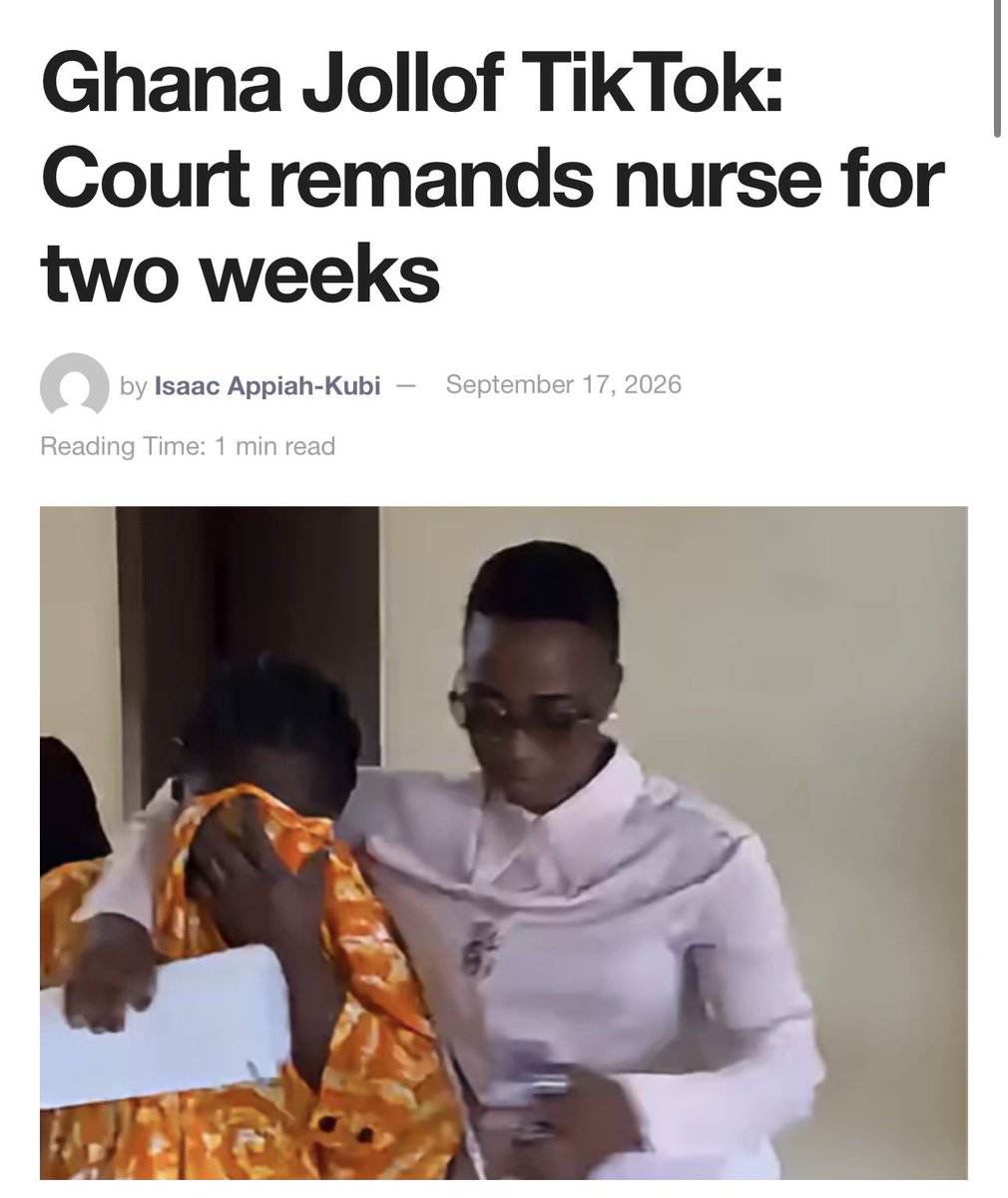 kwakuasanteb's tweet photo. What the NDC government and the police are doing to this nurse, a 40 year old mother of three, in the name of tracking down whoever Ghana Jollof supposedly is, is nothing short of shameful. Abysmal! 

Have the NDC government and its officials become so thin skinned that they are now weaponizing state resources to go after anyone who says anything remotely uncharitable about the President or his appointees? Is that where we are?

You raided the home of a mother like you were going after a hardened criminal and arrested her. And your justification is that she is somehow associated with someone you have not even fully identified, someone who used colourful language online. And then, as if that were not enough, you start cooking up trumped up charges after the fact.

The NDC in opposition had plenty to say about this kind of conduct. They were loud and righteous about it. And they have turned out to be considerably worse now. The hypocrisy stinks. Pure Nonsense. 

Nobody should be losing sleep over insults on social media to the point of sending police to kick down the door of a nursing mother. Nobody in government should be this fragile. And no government that claims to respect rights and freedoms should be operating this way.

What the hell is going on?