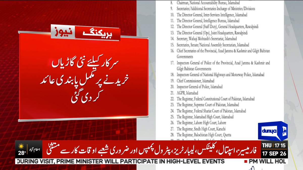 DunyaNews's tweet photo. وفاقی حکومت کا ایندھن بچت کیلئے نئے اقدامات کا اعلان

Follow the Dunya News Whatsapp Channel 👇🏻:

https://t.co/rRRWPUXjIt

#DunyaNews #BreakingNews #FederalGovernment #FuelSaving #FuelConservation #AusterityMeasures https://t.co/XWNg3MftG7