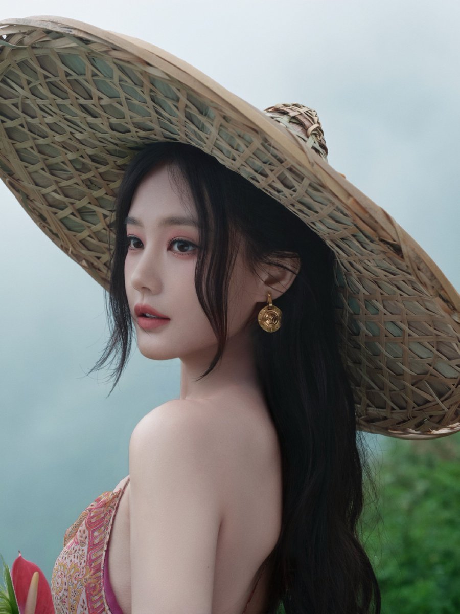 centlookbook's tweet photo. #LiYitong 李一桐 in vintage Jenny Packham for Mango Co-Creation Ecosystem Conference in Zhangjiajie https://t.co/nFWwLcdNSa